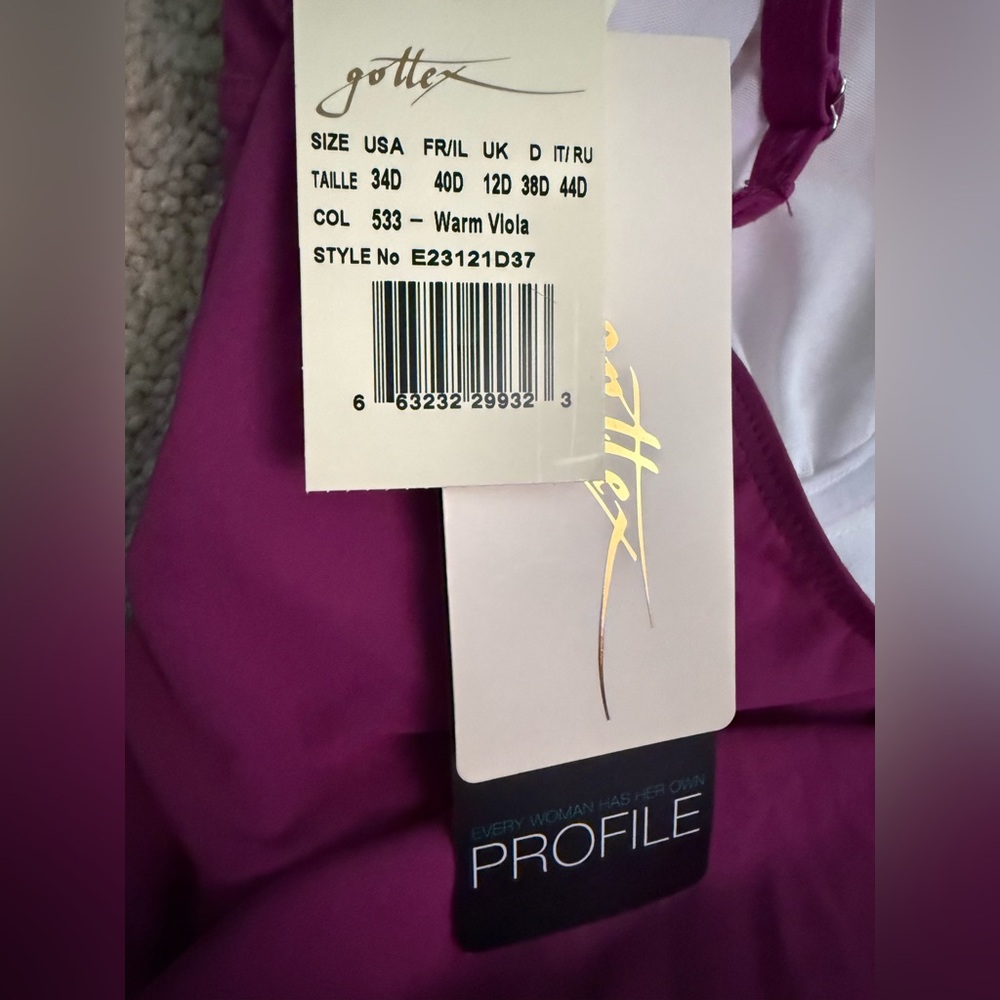 Profile by Gottex Women's Standard Belle Curve Square Neck Tankini top - Picture 11 of 11